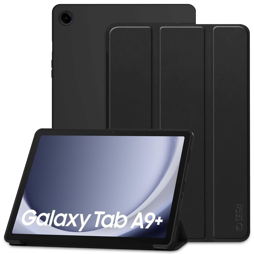 Samsung Galaxy Tab A9+ (Plus) Tech-Protect Smartcase Cover - Sort