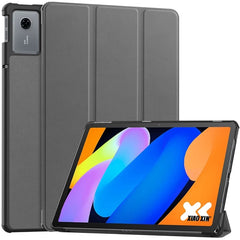 Lenovo Idea Tab 11 EIDERWOOD Kunstlæder Flip Cover - Grå