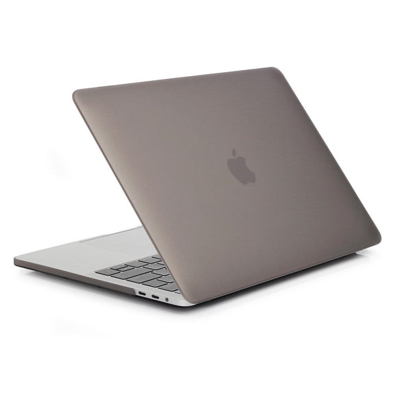 MacBook Air 13 (2018-2020) - Hard Case Cover - Gennemsigtig Grå