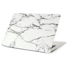 MacBook Pro 13.3" Hard Case "Italian Marble" Cover Hvid