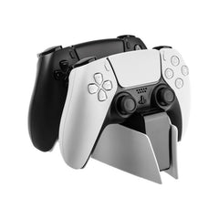 PS5 Ladestation til 2 x PS5 Controller - Sort / Hvid