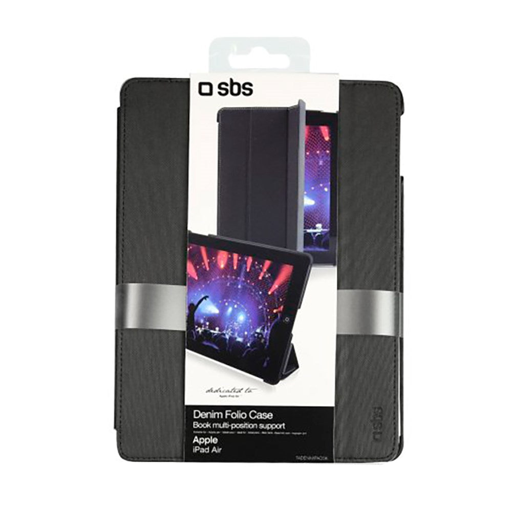 SBS iPad Air Book Pro Denim Cover - Sort