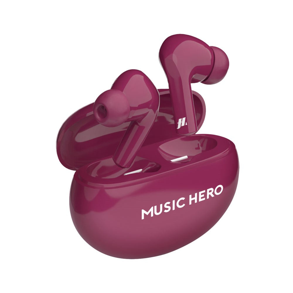 MUSIC HERO X-BEAT True Wireless In-Ear Høretelefoner - Lilla