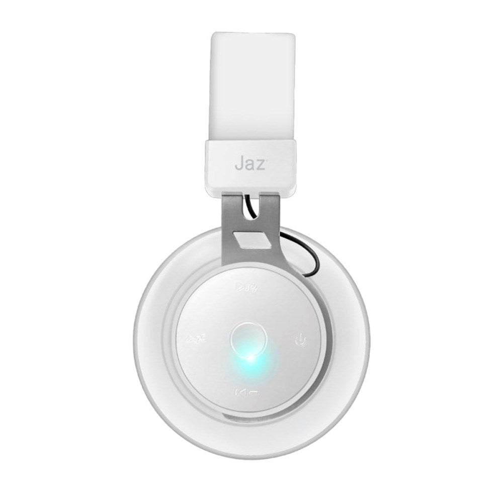 JAZ Trådløst ANC Headset med Mikrofon og Inbygget Kontrol - Hvid