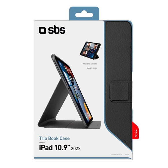 SBS iPad 11" (2025) / iPad 10.9" (2024/2022) Book Pro Cover - Sort