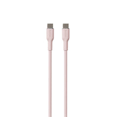 PURO Soft USB-C til USB-C Kabel 1.5m - Lyserød