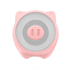 MUSIC HERO Trådløs Silikone Højtaler - Lyserød Gris