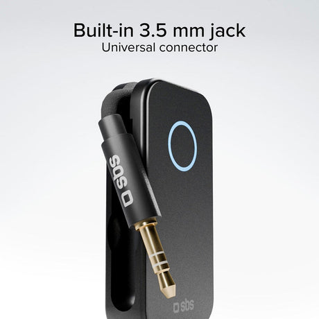 Jaz 2-i-1 RX / TX Trådløs Lydadapter m. Jackstik - Sort