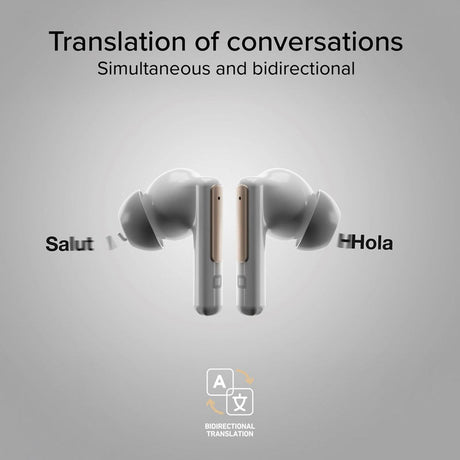 SBS - True Wireless Høretelefoner m. AI - Hvid