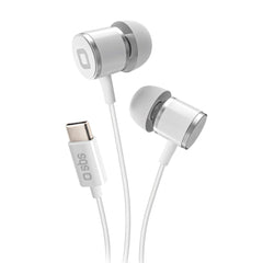 SBS Studio Mix 100 Hovedtelefon In-Ear m. USB-C & Mikrofon - Hvid