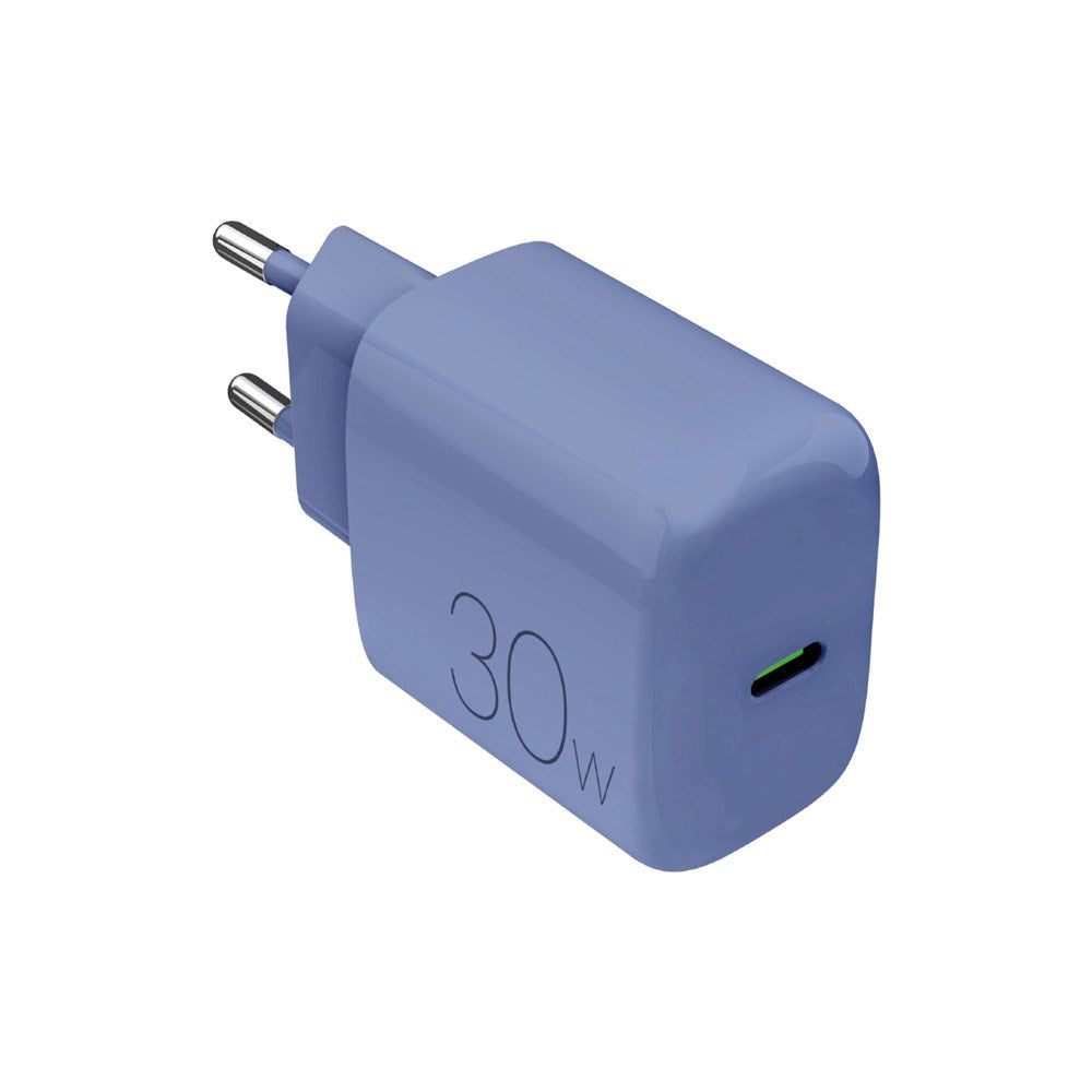 Puro Pro Lite Vægoplader 30W m. 1 x USB-C & Power Delivery - Blå