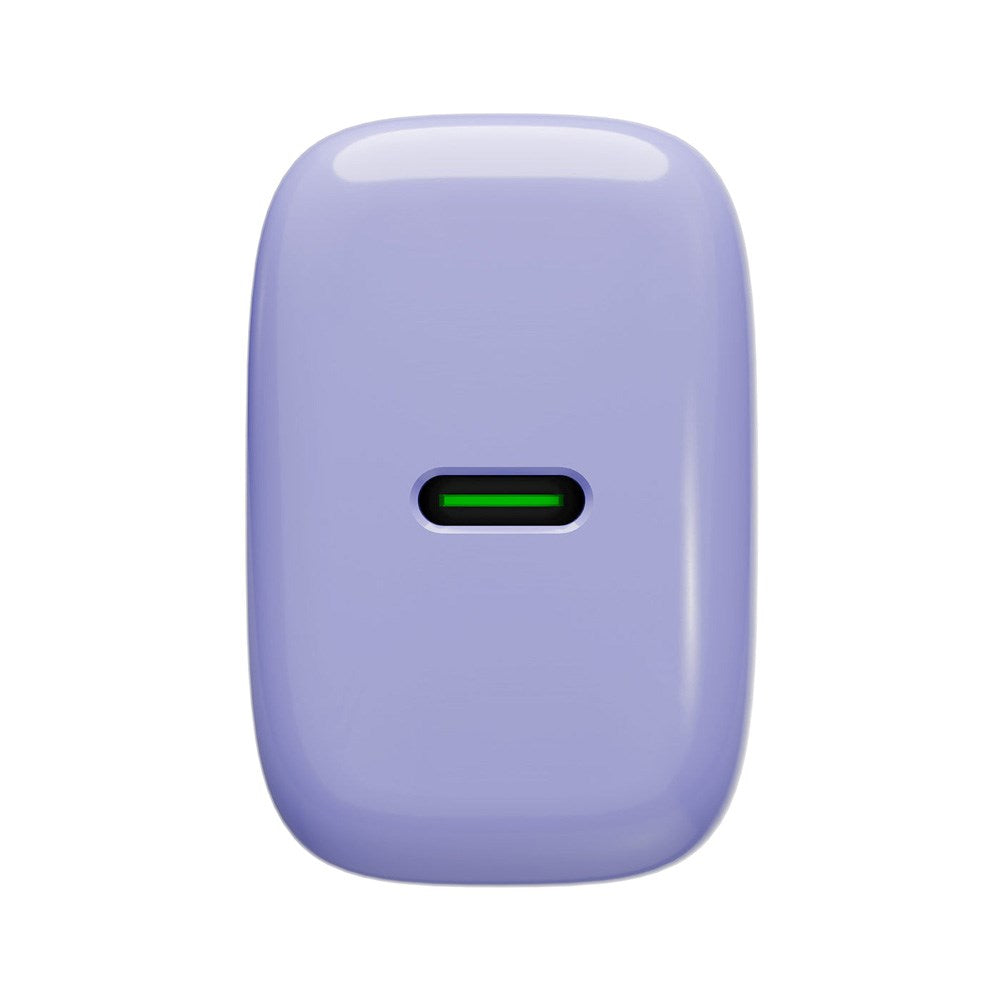 Puro Pro Lite Vægoplader 30W m. 1 x USB-C & Power Delivery - Lilla