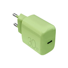 Puro Pro Lite Vægoplader 30W m. 1 x USB-C & Power Delivery - Grøn