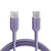 Puro ICON USB-C til USB-C Kabel m. 25W - 1.5m - Lilla