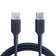 Puro ICON USB-C til USB-C Kabel m. 25W - 1.5m - Mørkeblå