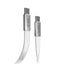 SBS 60W Fladt USB-C til USB-C Kabel - 1m - Hvid