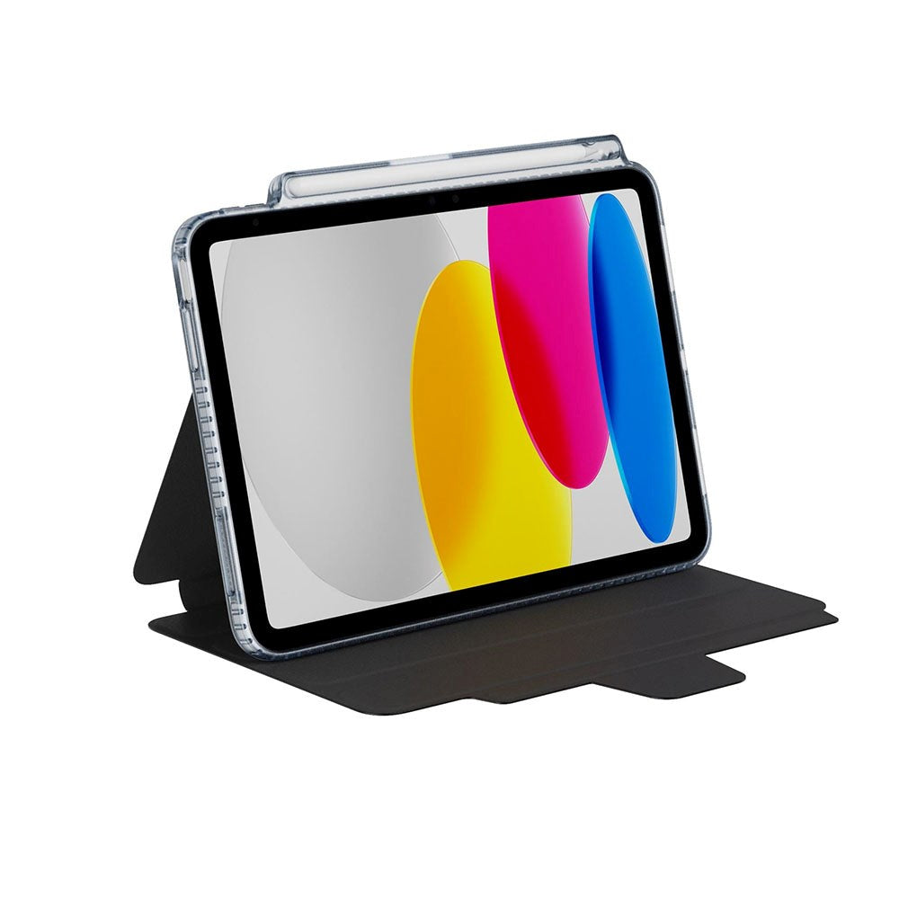 iPad 11" (2025) / iPad 10.9" (2024/2022) Tech21 Evo Folio Cover m. Apple Pencil Holder - Sort