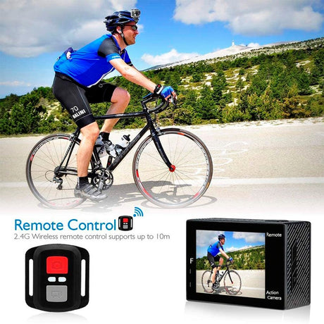 AKASO Brave 4 Action Kamera - Ultra HD 4K - Sort