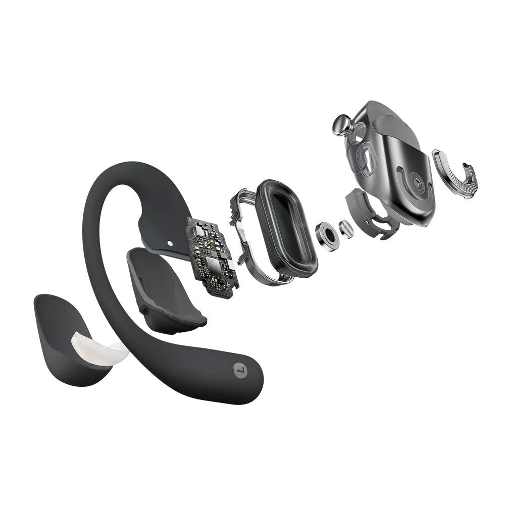 Shokz OpenFit 2+ True Wireless Open-Ear Høretelefoner - Sort