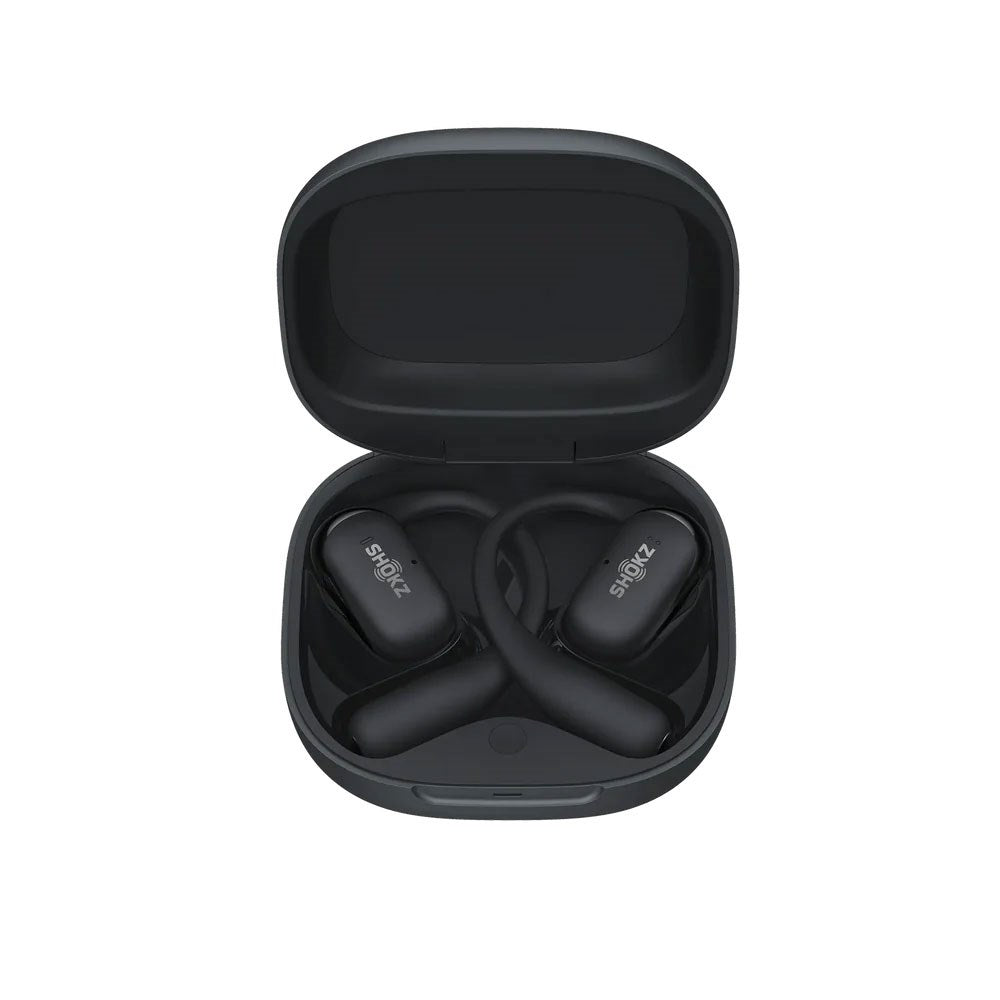 Shokz OpenFit 2+ True Wireless Open-Ear Høretelefoner - Sort