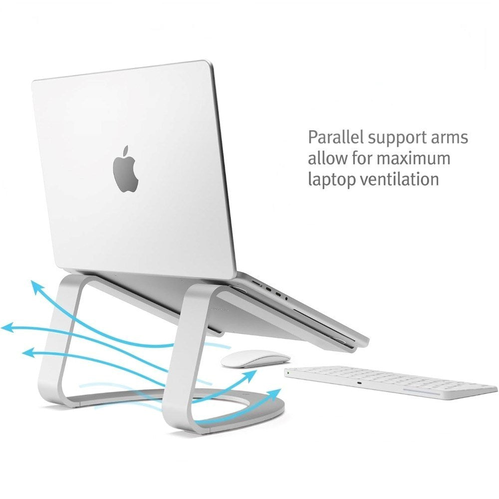 Laptop / MacBook Stander Twelve South Curve SE - Sølv