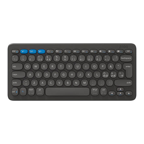 ZAGG Pro 12" Universal Bluetooth Tastatur (Dansk) - Sort