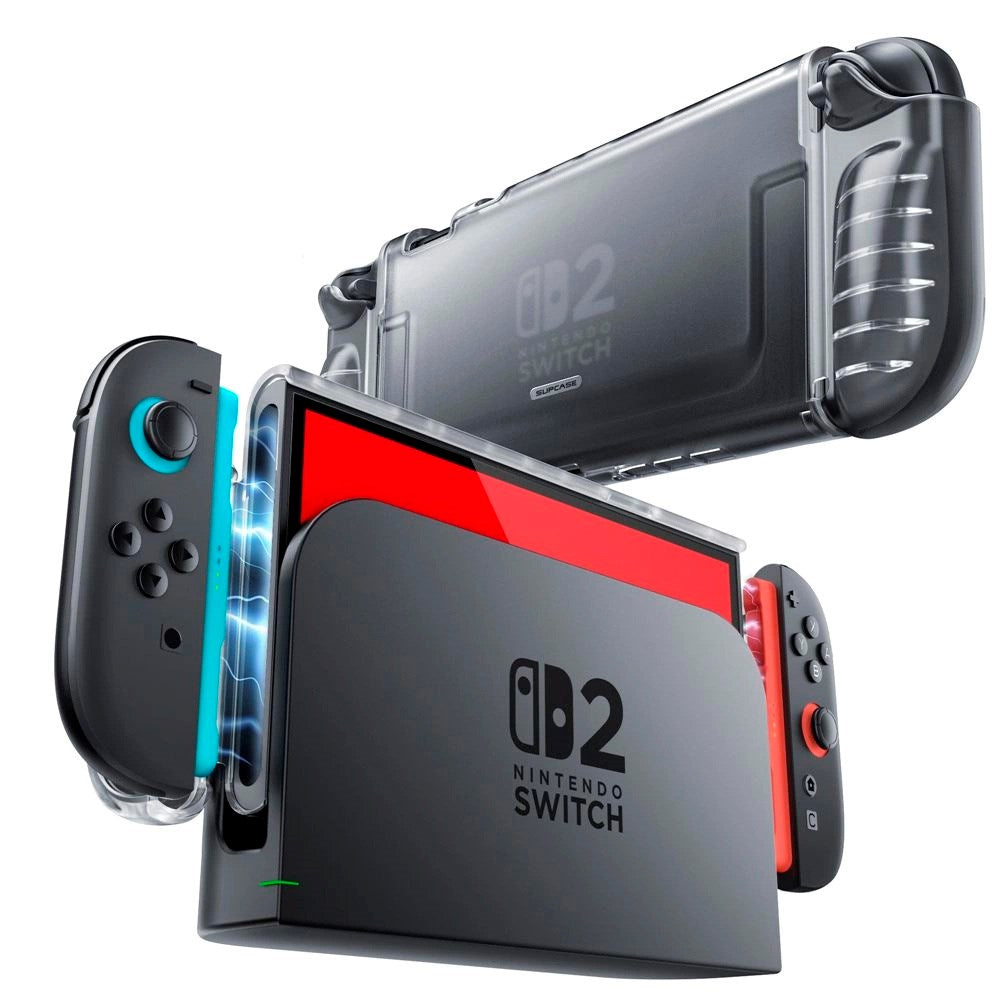 Nintendo Switch 2 SUPCASE Plast Cover - Gennemsigtig