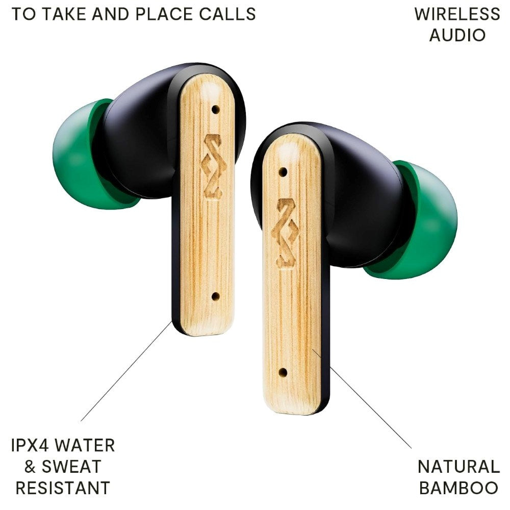 House of Marley Little Bird True Wireless In-Ear Høretelefoner - Sort