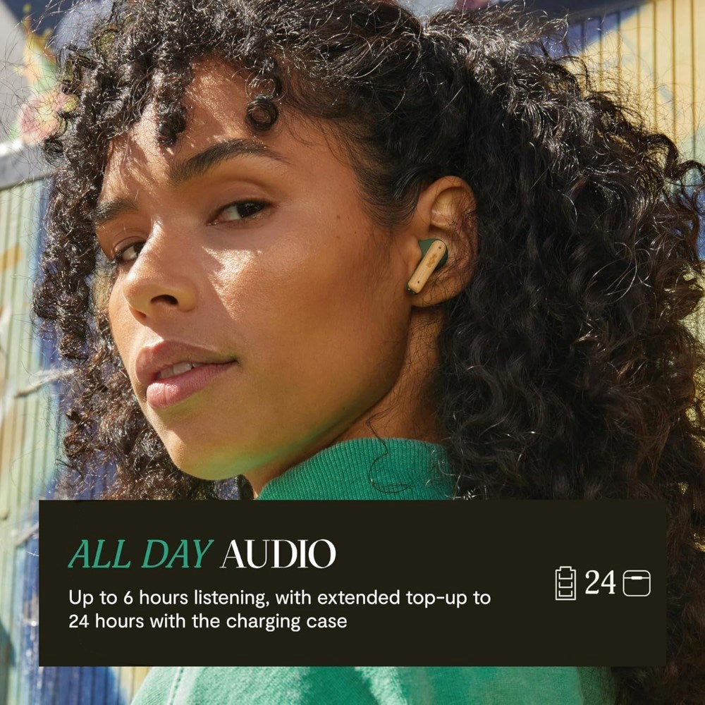 House of Marley Little Bird True Wireless In-Ear Høretelefoner - Grøn