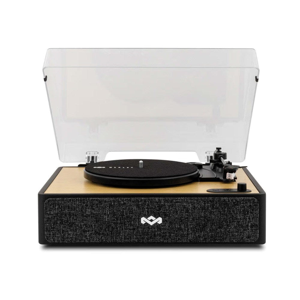 House of Marley Rise Up Pladespiller - Sort / Lys Bambus