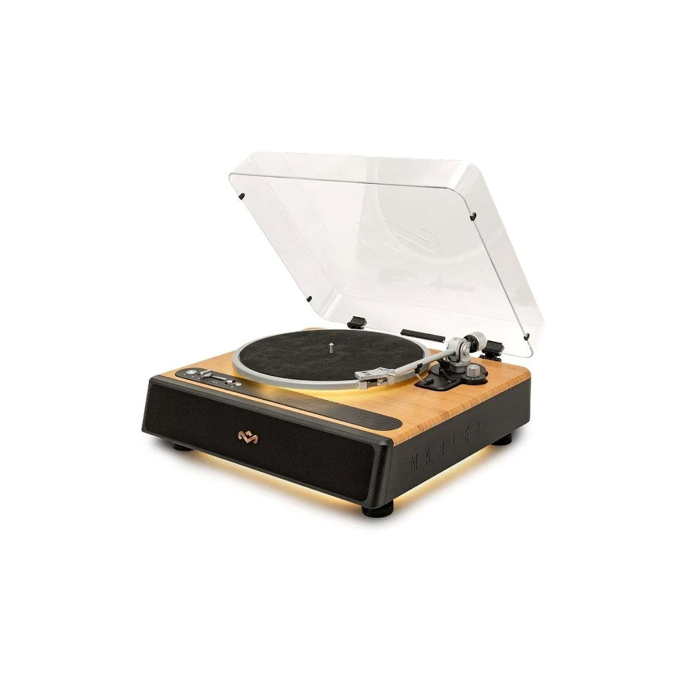 House of Marley Soul Rebel Pladespiller - Sort / Lys Bambus