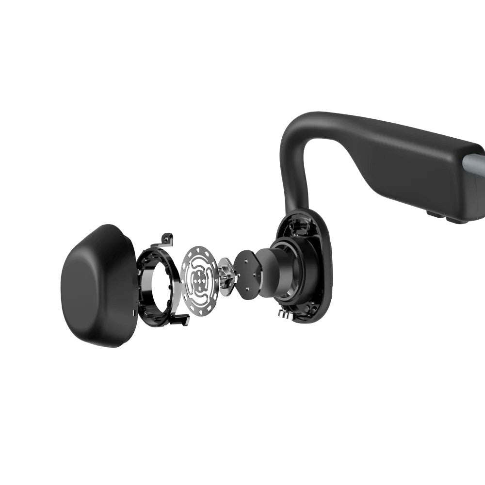 Shokz OpenMove - Trådløs Bluetooth Hovedtelefoner - Grå / Sort