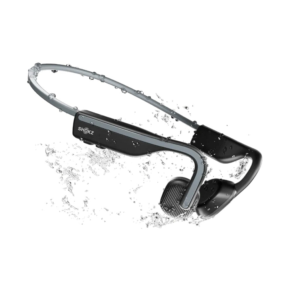 Shokz OpenMove - Trådløs Bluetooth Hovedtelefoner - Grå / Sort