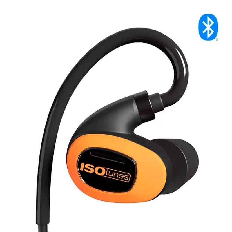 ISOtunes PRO 3.0 Vandafvisende Bluetooth Høreværn - EN352 - Sort / Orange