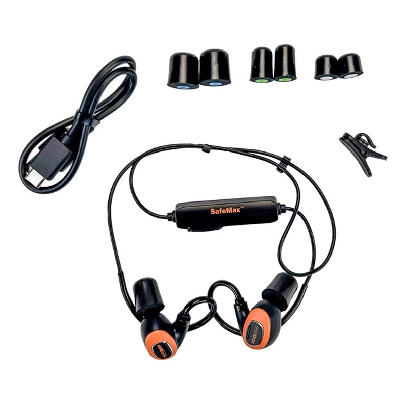 ISOtunes PRO 3.0 Vandafvisende Bluetooth Høreværn - EN352 - Sort / Orange