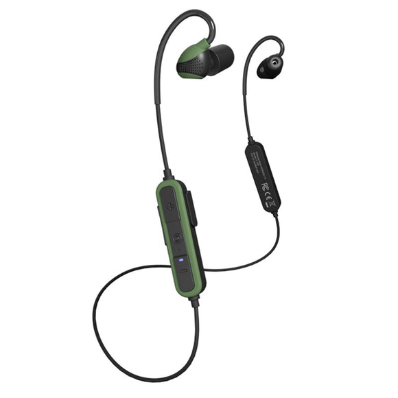 ISOtunes PRO Advance 2.0 Støjdæmpende Høreværn m. Bluetooth - Sort / Grøn