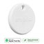 Chipolo POP Bluetooth GPS Tracker - Kompatibel med Apple Find My & Google's Find My Device - Hvid