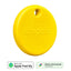 Chipolo POP Bluetooth GPS Tracker - Kompatibel med Apple Find My & Google's Find My Device - Gul