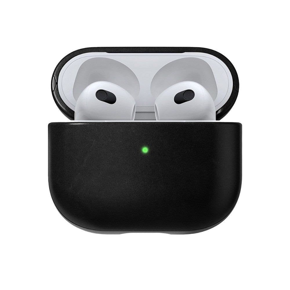 Nomad AirPods (3. gen.) Modern Horween Leather Cover - Sort