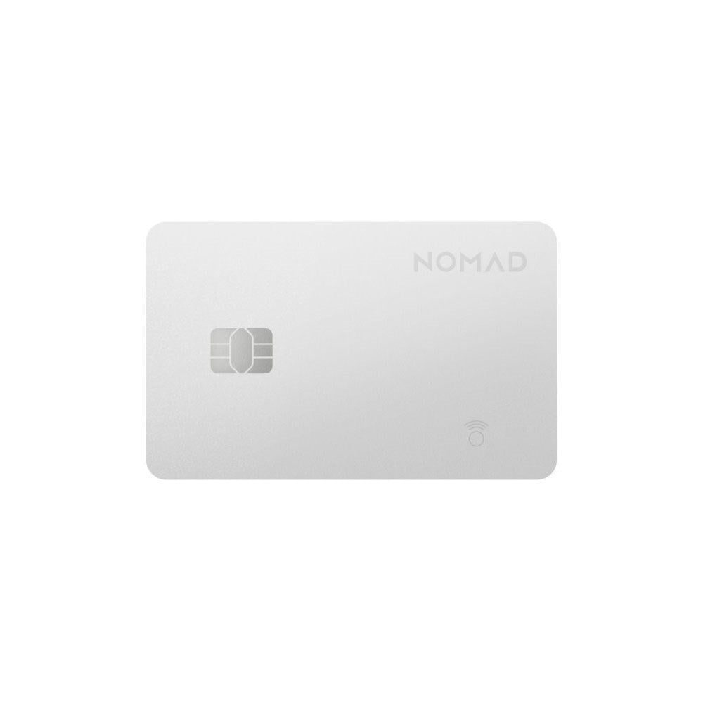 Nomad GPS Tracker Kort Pro - Apple Find My Kompatibel - Hvid