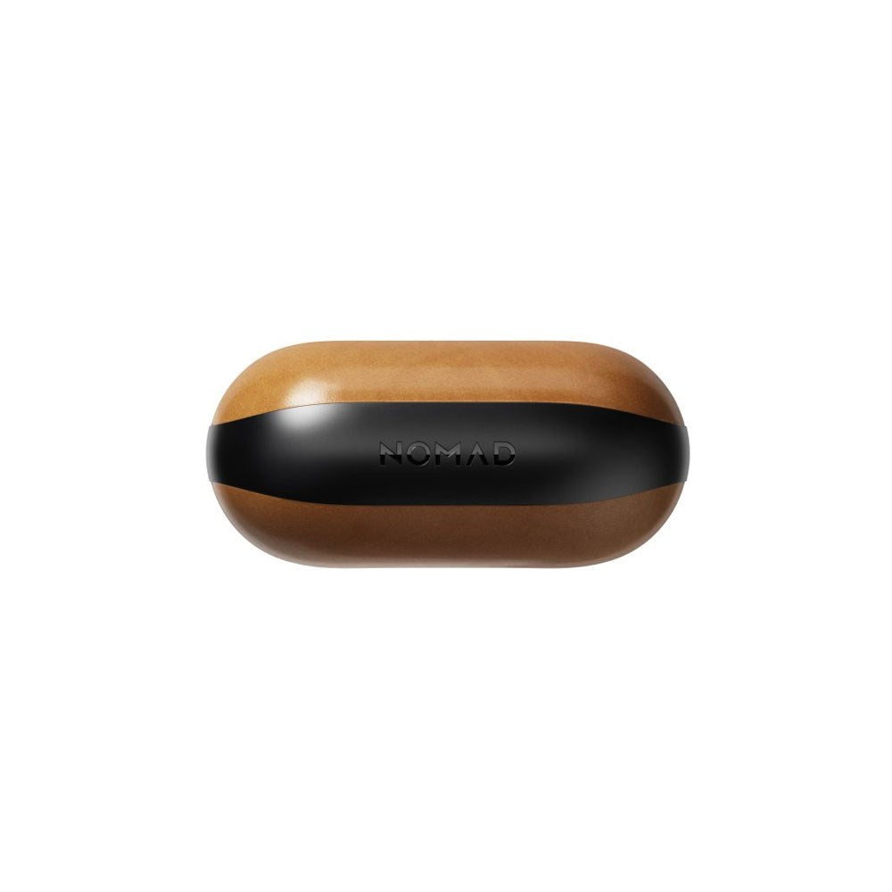 AirPods (4. Gen.) Nomad Modern Leather Cover - Lysebrun