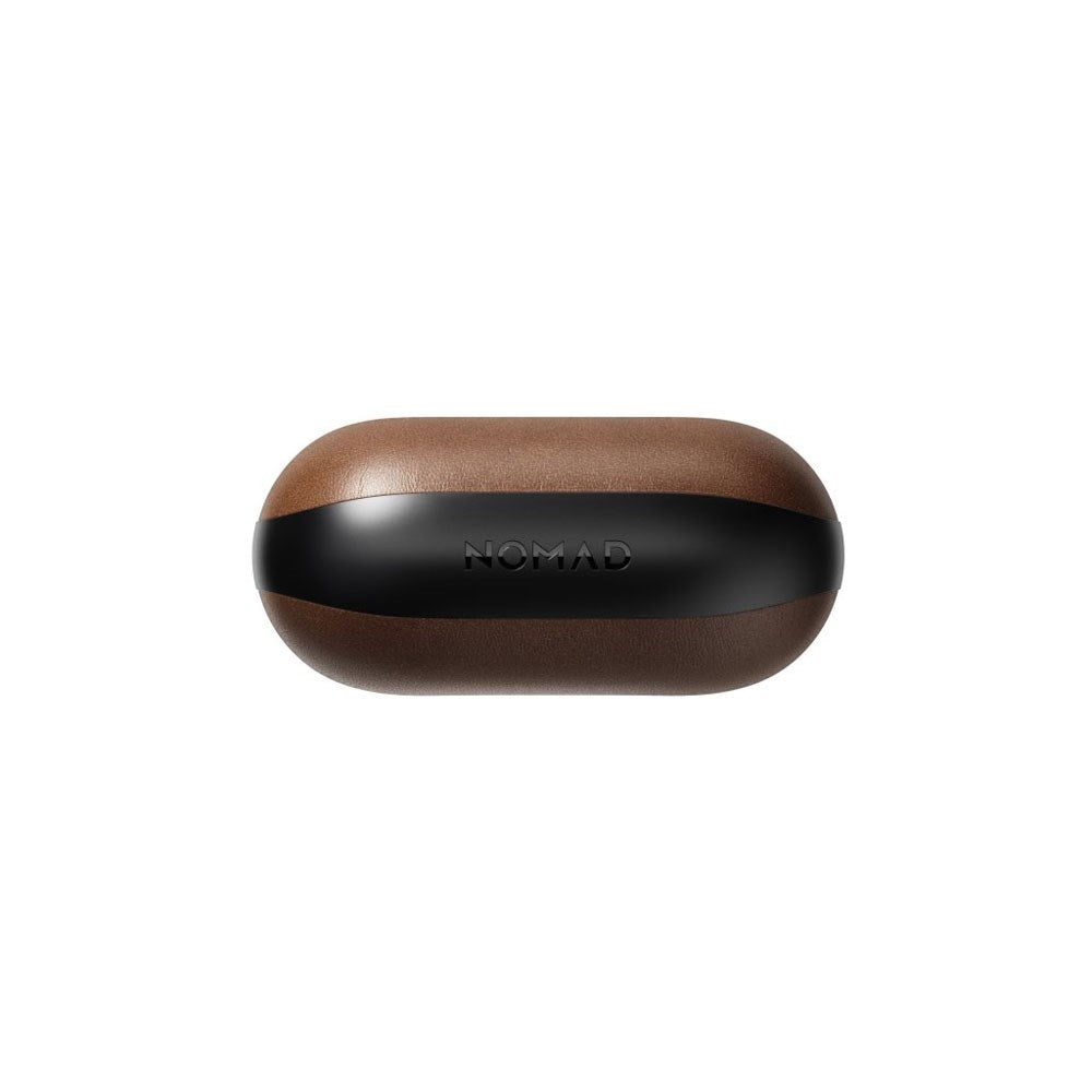 AirPods (4. Gen.) Nomad Modern Leather Cover - Brun