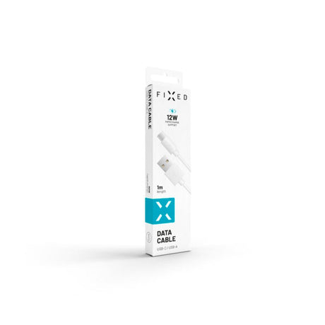 Fixed USB-A til USB-C Kabel 1m - Hvid