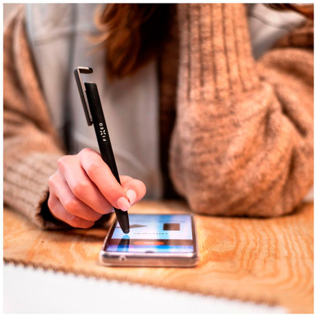 Fixed Classic Stylus Pen m. Ståfunktion - Hvid