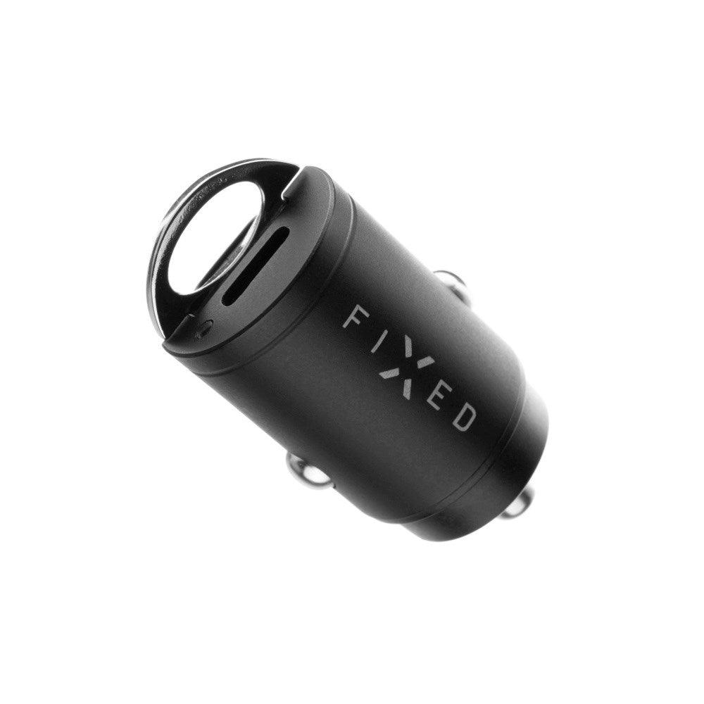 Fixed Biloplader - 2x USB-C PD 30W - Sort