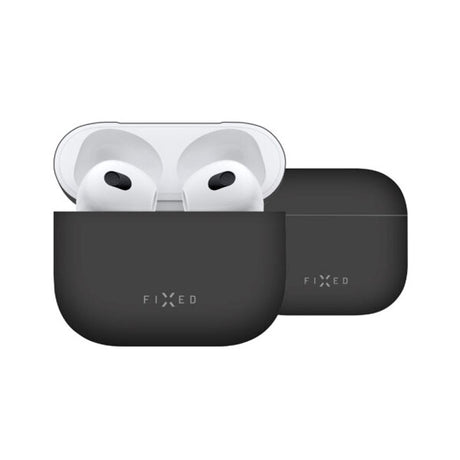 Apple AirPods (3. gen.) Fixed Silikone Cover - Sort