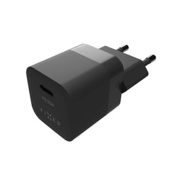 Fixed PD 25W USB-C Hurtig Vægoplader - Sort
