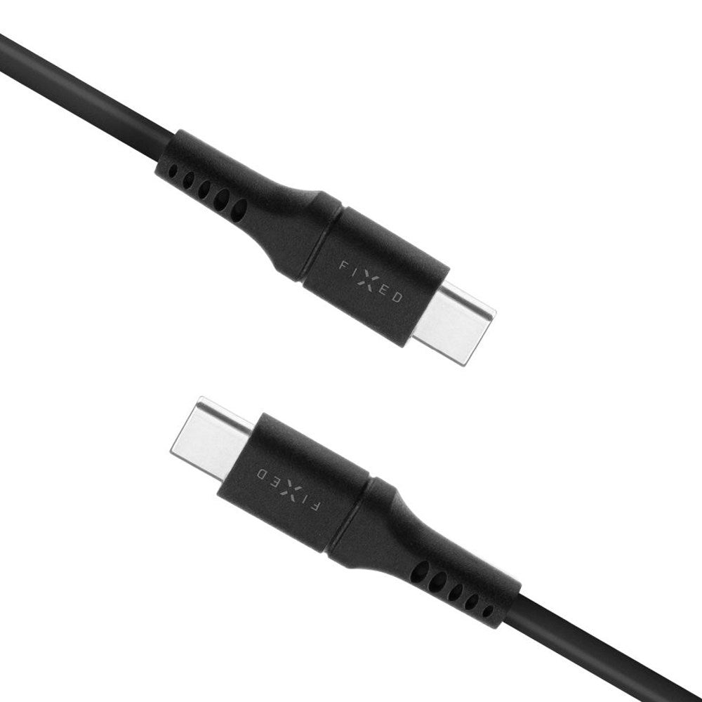 Fixed Liquid USB-C til USB-C PD Kabel 60W - 1.2m - Sort