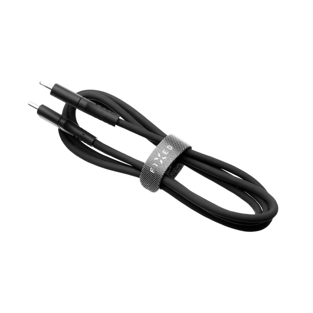 Fixed Liquid USB-C til USB-C PD Kabel 60W - 1.2m - Sort