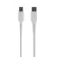 Fixed Liquid USB-C til USB-C PD Kabel 60W - 2m - Hvid